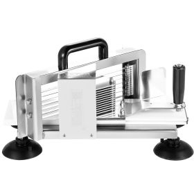 Commercial Tomato Slicer, 3/8 inch Tomato Cutter Slicer, Stainless Steel Heavy Duty Tomato Slicer Machine, Manual Tomato Slicer with Non-slip Fee